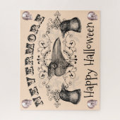 Gothic Halloween Ravens Skulls Never More Legpuzzel (Verticaal)