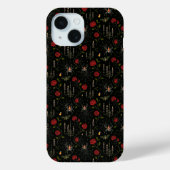 Gothic Halloween Rozen & Spider Case-Mate iPhone Case (Achterkant)