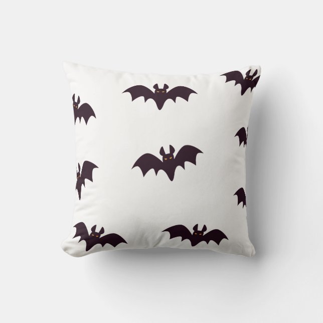  Gothic Halloween Scary Bats Kussen (Voorkant)