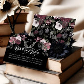 Gothic Halloween Skelet Hands Boeken voor Baby Informatiekaartje