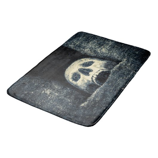 Gothic Halloween Skull Badmat (Gekanteld)