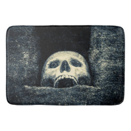 Gothic Halloween Skull Badmat