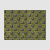 Gothic Halloween Skulls Tissuepapier (Voorkant)