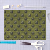 Gothic Halloween Skulls Tissuepapier (Craft)