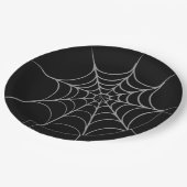 Gothic Halloween Spider Web Paper Borden Papieren Bordje (Gekanteld)