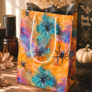 Gothic Halloween Spinnen Spooky Seizoen Medium Cadeauzakje