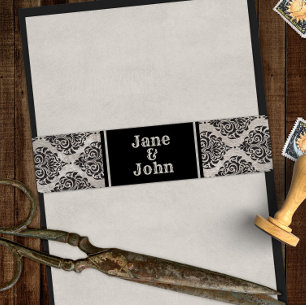 Gothic Halloween Spirit Wedding or Shower In Uitnodigingen Wikkel