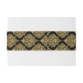 Gothic Halloween Spirit Wedding or Shower Uitnodigingen Wikkel (Achterkant Voorbeeld)