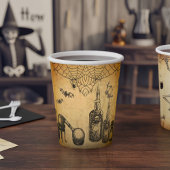  Gothic Halloween Spooky Custom Papieren Bekers