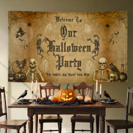  Gothic Halloween Spooky Custom Party Spandoek