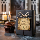  Gothic Halloween Spooky Custom Party Vierkante Sticker