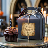  Gothic Halloween Spooky Custom Party Vierkante Sticker