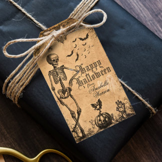 Gothic Halloween Spooky Party Dark Macabre Cadeaulabel