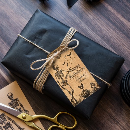 Gothic Halloween Spooky Party Dark Macabre Cadeaulabel