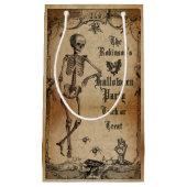 Gothic Halloween Spooky Party Dark Macabre Klein Cadeauzakje (Voorkant)