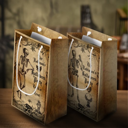 Gothic Halloween Spooky Party Dark Macabre Klein Cadeauzakje