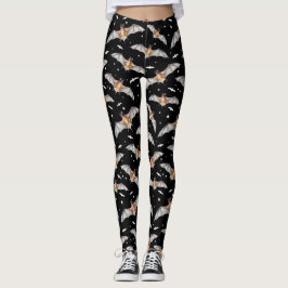 Gothic Halloween Vampire Bats Gothic Creepy Cute Leggings
