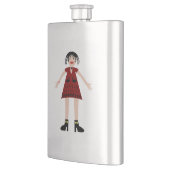 Gothic Halloween Vampire Lady Flacon (Links)