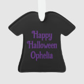 Gothic Halloween Vampire Lady Ornament (achterkant)