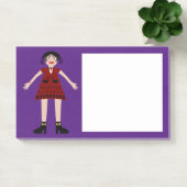 Gothic Halloween Vampire Lady Post-it® Notes (Kantoor)
