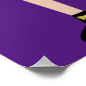 Gothic Halloween Vampire Lady Poster (Hoek)