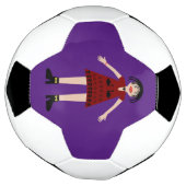 Gothic Halloween Vampire Lady Voetbal (Gedraaid)