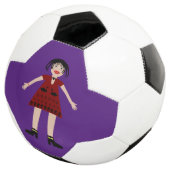 Gothic Halloween Vampire Lady Voetbal (Drie kwart)