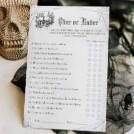 Gothic Halloween Vrijgezellenfeest Over of Onder S