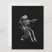 Gothic halloween wedding Invitation Kaart (Achterkant)