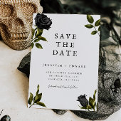 Gothic Halloween Wedding Save the Date