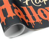 Gothic Halloween Witch Cadeaupapier (Rol Hoek)