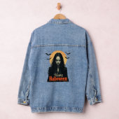 Gothic Halloween Witch Denim Jacket (Hangar)