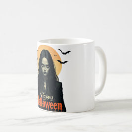 Gothic Halloween Witch Koffiemok