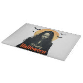 Gothic Halloween Witch Snijplank (Hoek)