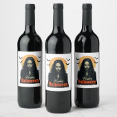 Gothic Halloween Witch Wijn Etiket (Flessen)
