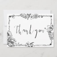 Gothic Hand getekende Flowers Skull-bridesmaidkaar