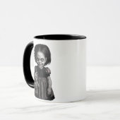 Gothic Hantée-pop Mok (Voorkant links)