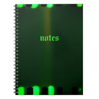 Gothic Harlequin Green Notebook Notitieboek