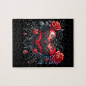 Gothic Hart Valentijnsdag Puzzel (Horizontaal)