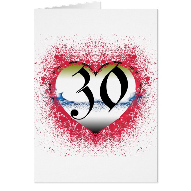 Gothic Heart 30th Gifts (Voorkant)