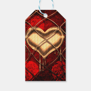Gothic Heart, aangepast Cadeaulabel