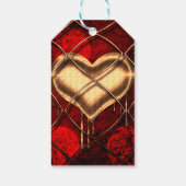 Gothic Heart, aangepast Cadeaulabel (Achterkant)