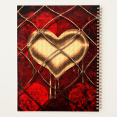 Gothic Heart, aangepast Planner (Achterkant)