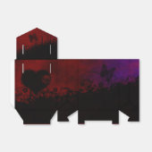 Gothic Heart Bedankdoosjes (Uitgevouwen)