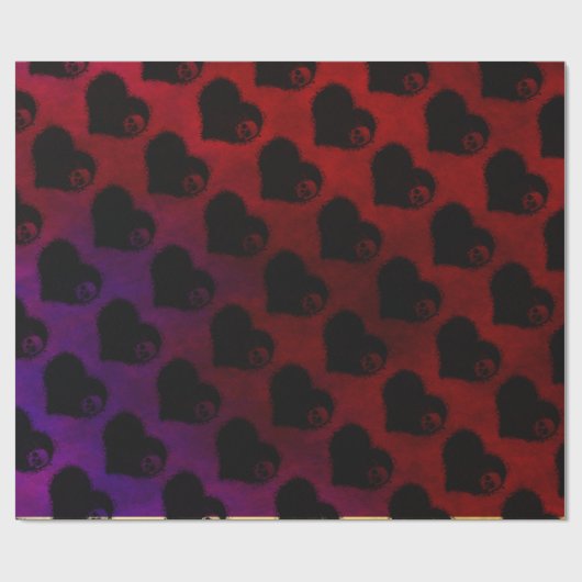 Gothic Heart Cadeaupapier (Vlak)