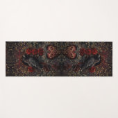 Gothic Heart Dark Beauty Romance Yogamat (Voorkant (horizontaal))