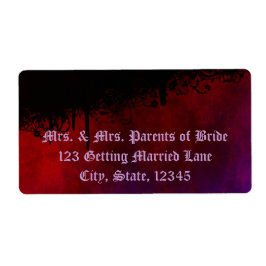 Gothic Heart Label
