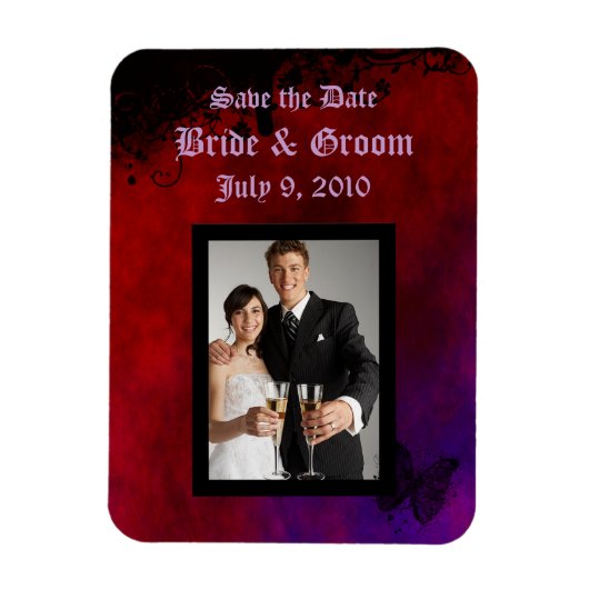 Gothic Heart Magneet (Verticaal)