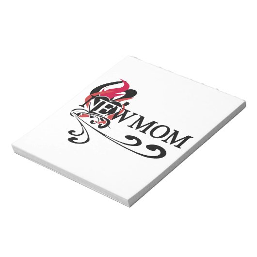 Gothic Heart New Ma T-shirts en cadeautjes Notitieblok (Linkerzijde)