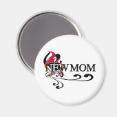 Gothic Heart New Mam Tshirts en Gifts Magneet (Voorkant / Achterkant)